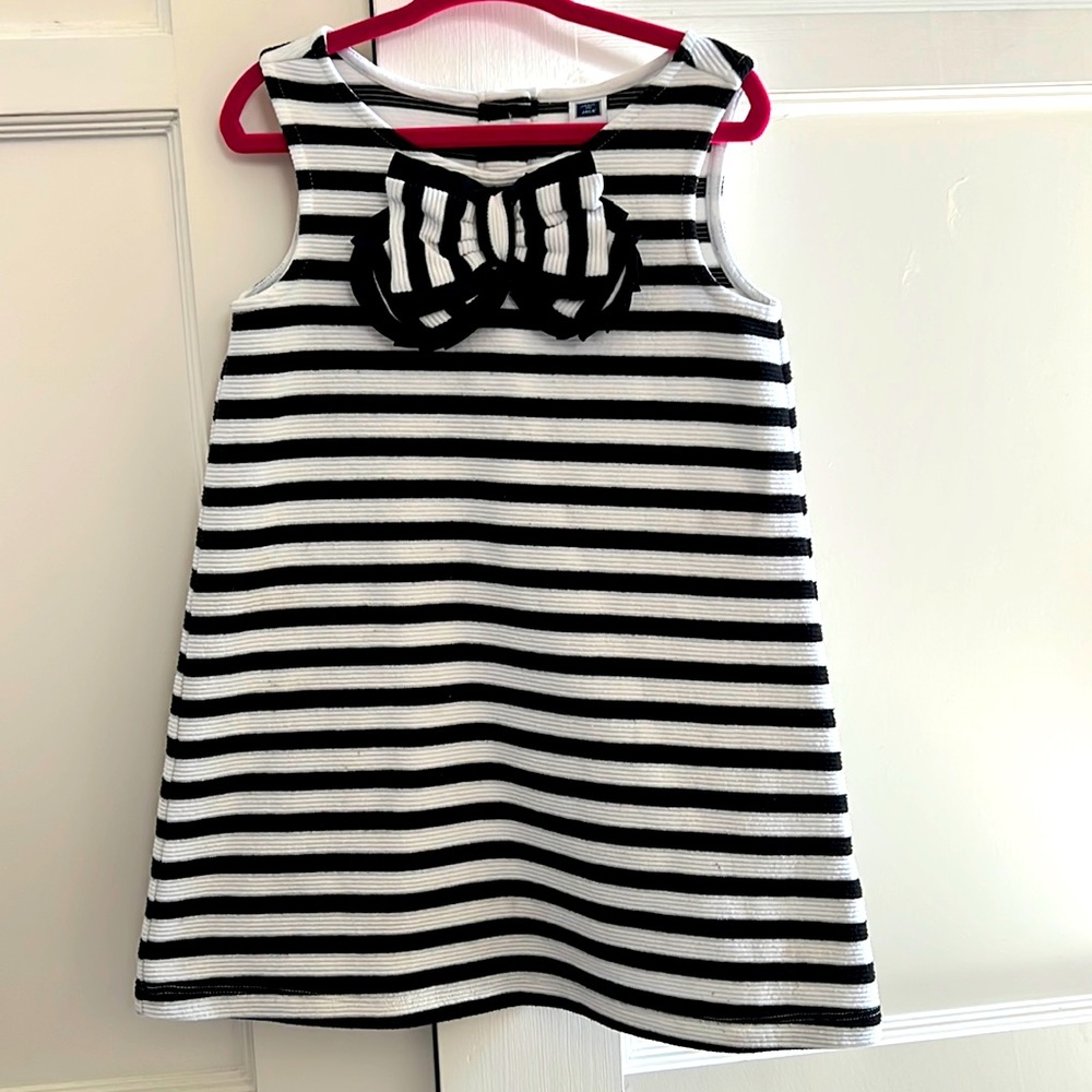 Janie and jack 3T navy and white Jackie Kennedy style dress. Perfect for 4th!